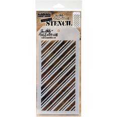 Green Pen Accessories Peppermint Tim Holtz Layered Stencil 4.125"X8.5"