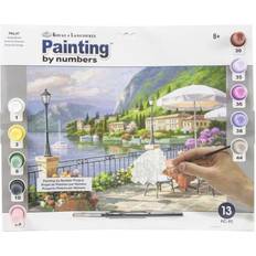 Royal brush paint by number kit 15.375"x11.25"-sunday brunch