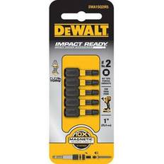 Power Tool Accessories Dewalt 1 Square #2 IMPACT READY 5pk