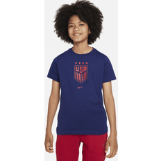 Youth Navy USWNT Crest T-Shirt