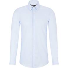 HUGO BOSS Hemden HUGO BOSS Slim-Fit Hemd aus strukturierter High-Performance-Baumwolle