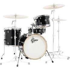 Gretsch Drums & Cymbals Gretsch Catalina Club Jazz 18'' 4pc Shell Pack, Piano Black