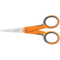 Orange Kitchen Scissors Fiskars 5" Micro Tip Softgrip Craft Kitchen Scissors