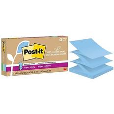 Office Supplies 3M Post-it Recycled Paper Super Sticky Dispenser Pop-up Notes, Oasis