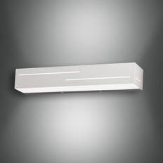 Fabas Luce LED Vägglampa Banny Vit 31 cm Väggarmatur
