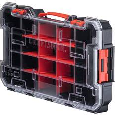 Assortment Boxes Craftsman VERSASTACK 20-Compartment Plastic Small Parts Organizer CMST17828