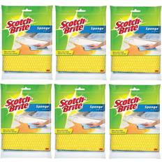 Cleaning Sponges 3M Scotch-Brite Sponge Cloth 1 Pack 3 Packets