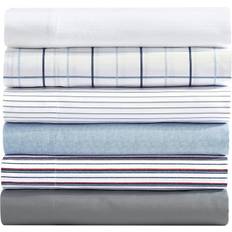 Bed Sheets Nautica Fitted Aevery Stripe Bed Sheet Blue