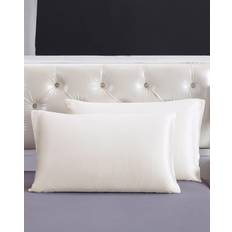 Pure Mulberry Silk Pillow Case White