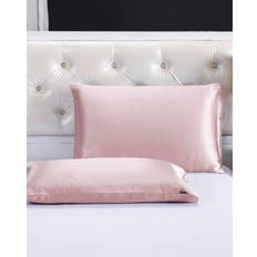 LilySilk Pure Mulberry Silk Pillow Case Rose Gold, Pink, Blue
