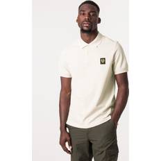 Belstaff Men Polo Shirts Belstaff Tipped Polo Shirt Moonbeam