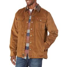 Ariat Men Shirts Ariat Men's FR DuraStretch Sherpa-Lined Corduroy Shirt Jacket