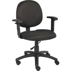 Office chair with arms Boss Office Products B9091-BK Diamond Task Office Chair