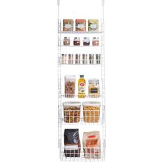 Wardrobes Smart Over The Door Adjustable Pantry Organizer Rack