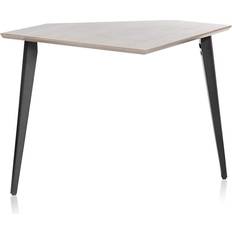 Ruote Scrittoi Gator Corner Desk Section Driftwood Grey Finish Scrittoio