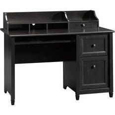 Black desk with hutch Sauder Edge Hutch, Estate Writing Desk