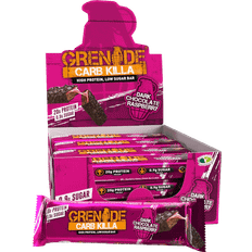 Grenade Dark Chocolate Raspberry Protein Bar 60g 12 st