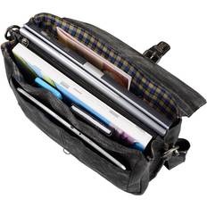 Pride & Soul PRIDE&SOUL Aktentasche SCRATCH, Leder, schwarz