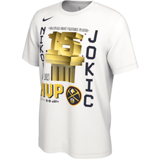 T-shirts Nike Adult 2023 NBA Champions Denver Nuggets MVP T-Shirt, Men's, Medium, White