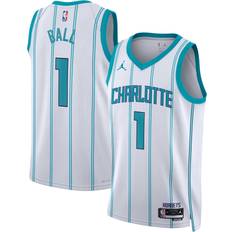 Supporterprodukter Nike Charlotte Hornets Ball Lamelo Swingman Jereys