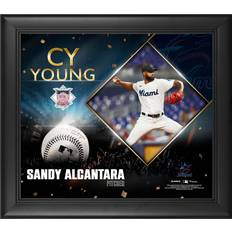 Bundesliga Sports Fan Products "Sandy Alcantara Miami Marlins Framed 15" x 17" 2022 National League Cy Young Award Collage"