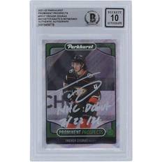 Upper Deck Trevor Zegras Anaheim Ducks Autographed 2021-22 Rookie Card