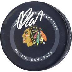 Colton Dach Chicago Blackhawks Autographed 2021 Season Official Game Puck