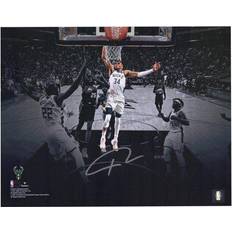 Giannis Antetokounmpo Milwaukee Bucks Autographed x Dunk Spotlight Photograph