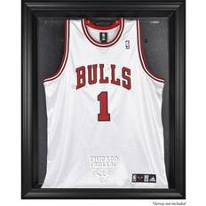 Chicago Bulls Black Framed Team Logo Jersey Display Case