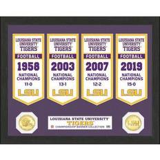 Highland Mint Officially Licensed NCAA National Champions Banner Photo LSU Tigers