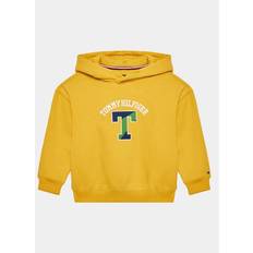 Tommy Hilfiger Boys Hoodies Tommy Hilfiger t Varsity Hoodie Yellow