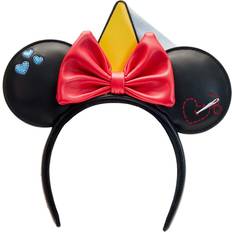 Babys Stirnbänder Loungefly Brave Little Tailor Minnie Mouse Ohr-Stirnband, Schwarz, Einheitsgröße