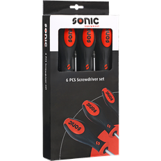 Sì Cacciaviti Torx Sonic 600619 TX T15 TX T20 TX T25 TX T27 TX T30 6 Display Cacciavite Torx