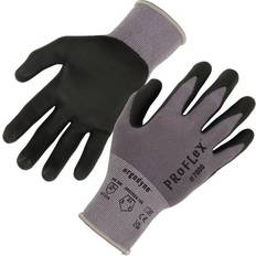 Gray Work Gloves Ergodyne Nitrile-Coated Gloves Microfoam Palm