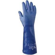 Disposable Gloves Showa Chemical Resistant Gloves Blue Sz PR NSK24-08