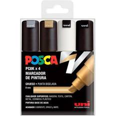 Posca Marker penne Posca Sæt markører PC-5M GSWB Multifarvet 4 Dele