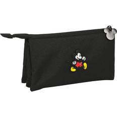 Astucci per matite Safta Unisex Kinder Artikel Federmäppchen mit DREI Micky Maus, bunt