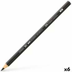 Black Aquarelle Pencils Faber-Castell Bleistift Graphite Aquarelle Aquarell 2b 6 Stück