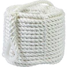 Båtlinor Poly Ropes Ankarlina treslagen Special Storm Vit, 12 mm, 35 m