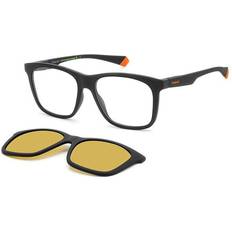 Polaroid PLD 2148/CS With Clip-On 003/MU Men's Glasses - Black