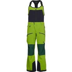 Black Diamond Men's Recon Stretch Pro Bib Trousers - Lime Green/Mountain Forest