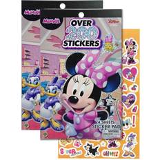 Disney junior bowtique minnie mouse and duck 4 sheets over 200 stickers