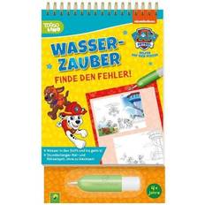 Helfer auf vier Pfoten Badespielzeuge PAW Patrol Wasserzauber Finde den Fehler. Einfach mit Wasser malen!