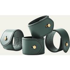 Green Napkin Rings Ralph Lauren Wyatt Leather Napkin Ring