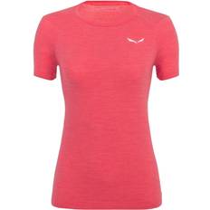 Hiking - Pink Base Layer Tops Salewa Zebru warm Tee