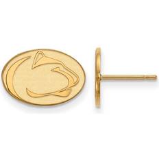 LogoArt Women's Penn State Nittany Lions Gold Plated Post Earrings