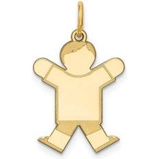 Finest Gold 14K Yellow Kid Charm