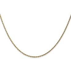 Anklets Primal Gold Rope Chain Anklet in 14k Yellow