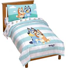 Bed Set Jay Franco Bluey Bingo Toddler Bed Set 4pcs 42x58"