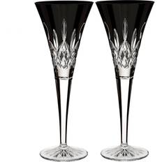 Black Champagne Glasses Waterford Lismore Champagne Glass 16cl 2pcs